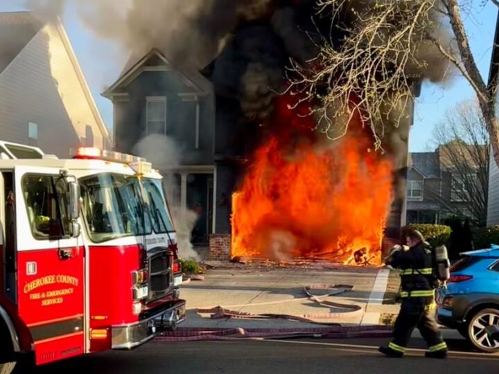 Four Structure Fires Reported in Canton Area Over 12 Hours