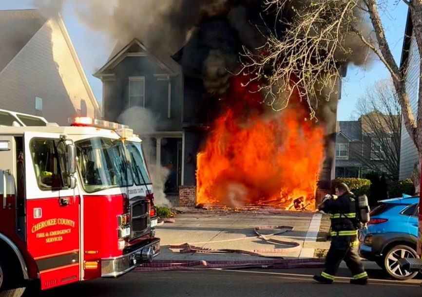 Four Structure Fires Reported in Canton Area Over 12 Hours