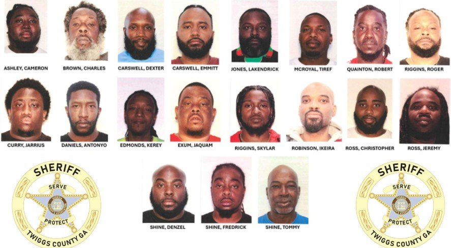 19 Indicted in Twiggs County Dogfighting Investigation Following Year-Long Probe