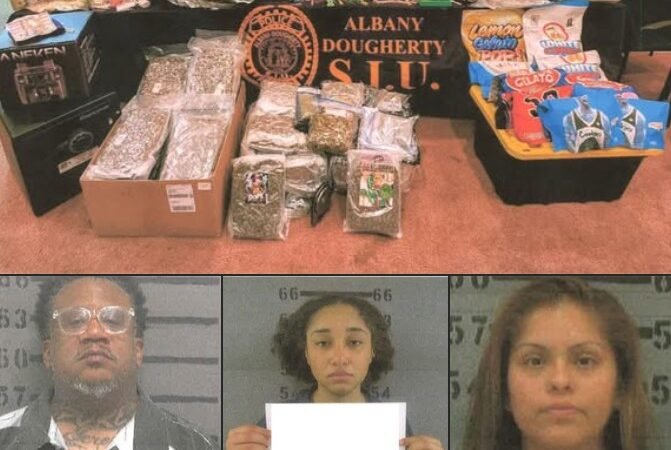 Three Arrested, Large Drug Seizures Made in Albany Raids