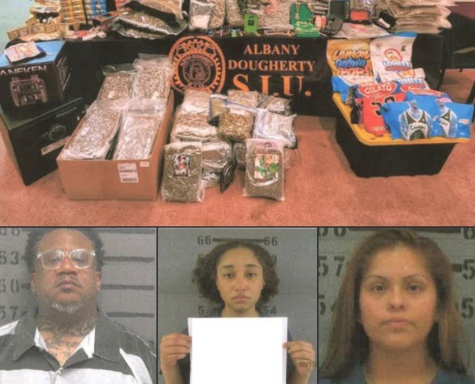 Three Arrested, Large Drug Seizures Made in Albany Raids