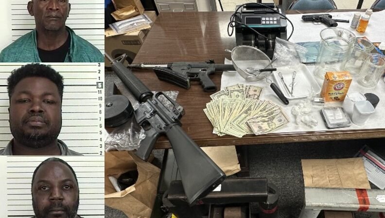 Three Arrested in Southeast Georgia Cocaine and Crack Distribution Investigation