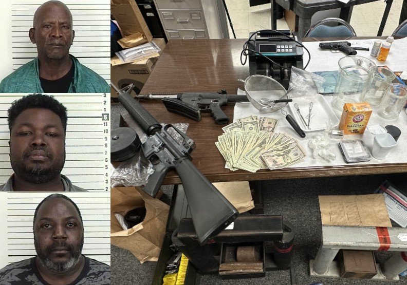 Three Arrested in Southeast Georgia Cocaine and Crack Distribution Investigation