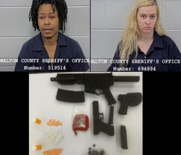 Two Arrested After Gunfire Report Leads to Drug and Weapons Seizure in Walton County