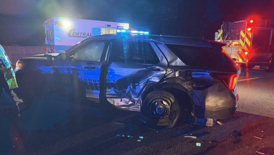 Deputy Ejected After Patrol Vehicle Struck on Bobby Jones Expressway; Suspect Arrested