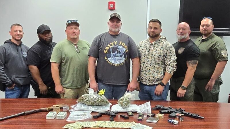Douglas Drug Investigation Leads to Arrest, Seizure of Marijuana, Firearms and Cash
