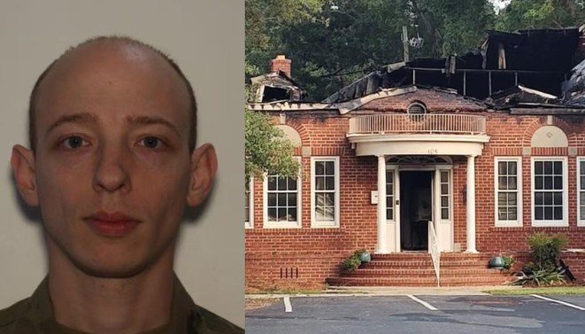Man Pleads Guilty to Burning Byron United Methodist Church in Macon