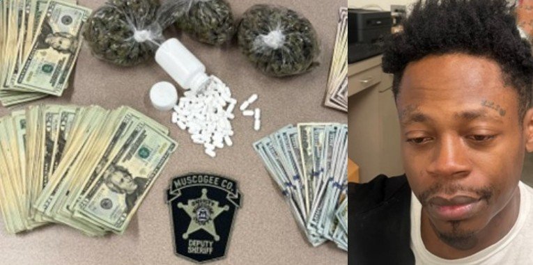 Traffic Stop in Muscogee County Leads to Drug Trafficking Arrest, Seizure of Pills and Cash
