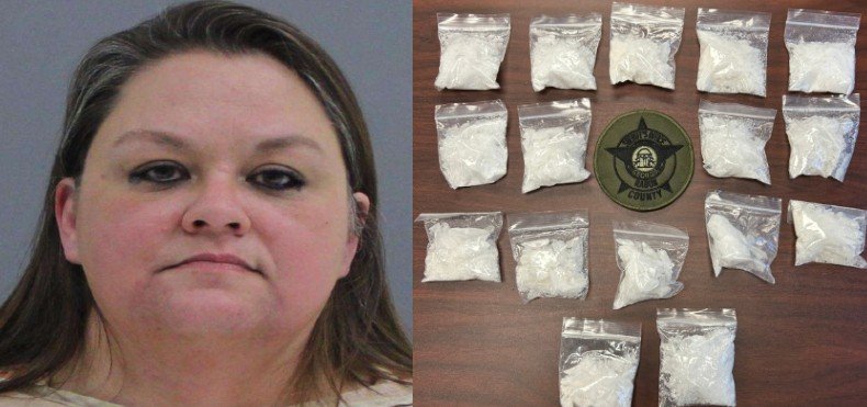 Woman Arrested After Meth Found in Rabun County Traffic Stop