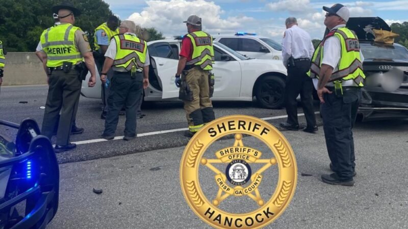 Two Arrested After High-Speed Pursuit on I-75 Ends in Crash, Drug and Fraud Charges Filed