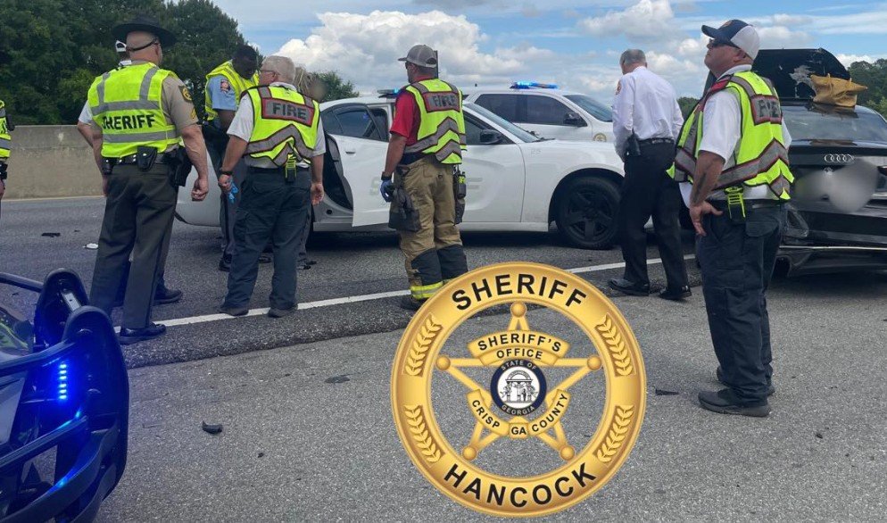 Two Arrested After High-Speed Pursuit on I-75 Ends in Crash, Drug and Fraud Charges Filed