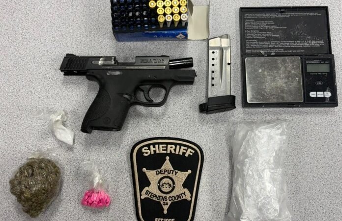 Toccoa Man Arrested After K-9 Drug Search Uncovers Meth, Marijuana, Gun and Ammunition