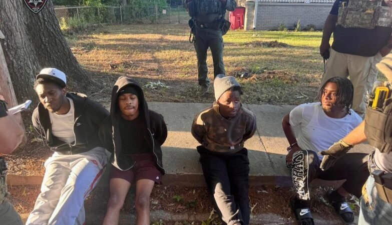 Four Arrested After Traffic Stop Leads to Drug, Weapon Charges in Bibb County
