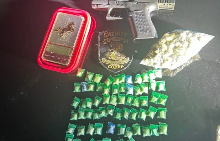 Convicted Felon Arrested After Clayton County Deputies Seize Crack Cocaine, Marijuana and Firearm During