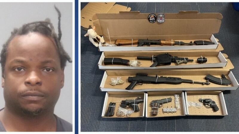 Six Firearms Seized, Columbus Man Faces Additional Charges in Drive-By Shooting Investigation