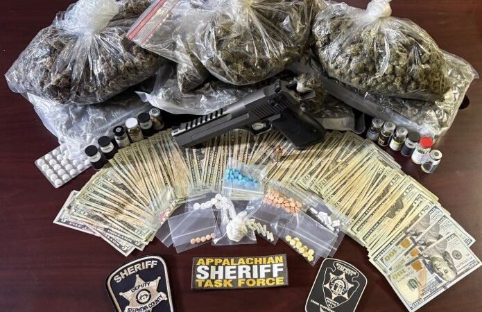 Major Drug Raid in Toccoa Uncovers Marijuana, Cocaine, Steroids and Firearm, One Arrested