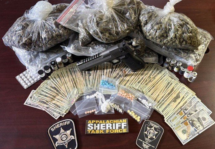 Major Drug Raid in Toccoa Uncovers Marijuana, Cocaine, Steroids and Firearm, One Arrested