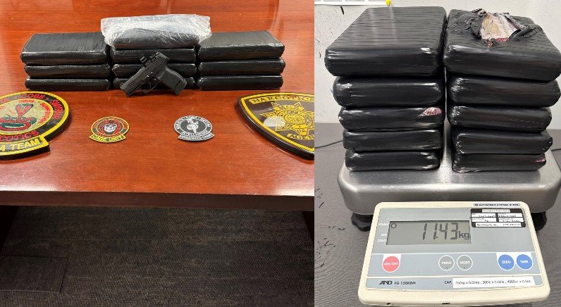 Cobb County Deputies Seize 25 Pounds of Fentanyl Worth .65 Million During Drug Investigation