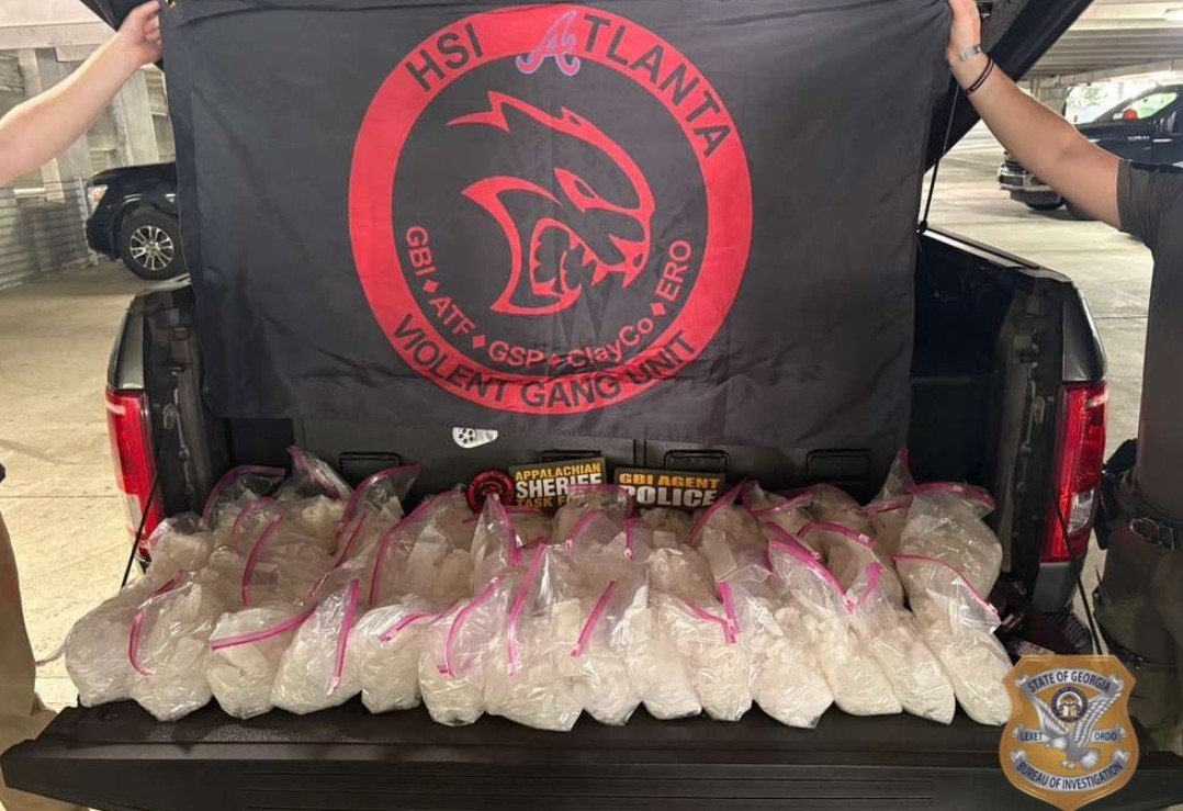 Two Arrested After GBI Seizes 90 Pounds of Suspected Methamphetamine in Metro Atlanta Drug Trafficking Investigation
