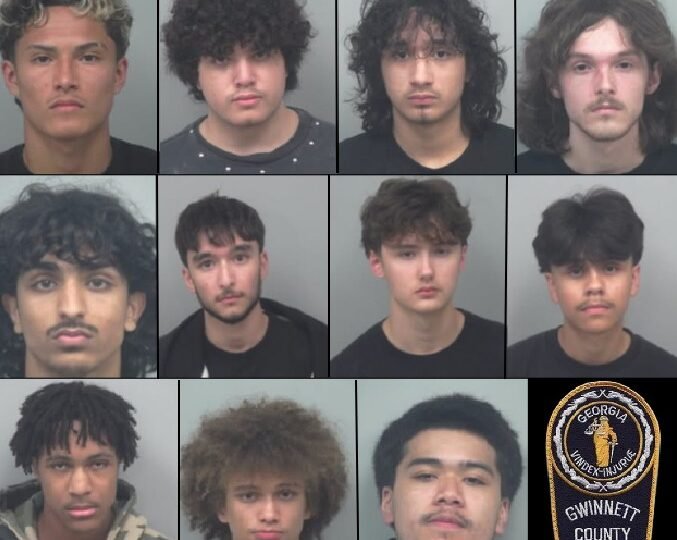 15 Arrested in String of Gwinnett County Urban Air Burglaries Tied to Social Media Trend