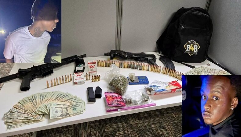 Bibb County Investigators Arrest Two After Traffic Stop Uncovers Rifles, Suspected Drugs