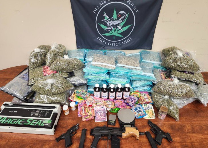 DeKalb Police Seize Drugs, Firearms and Cash After Disturbance Call