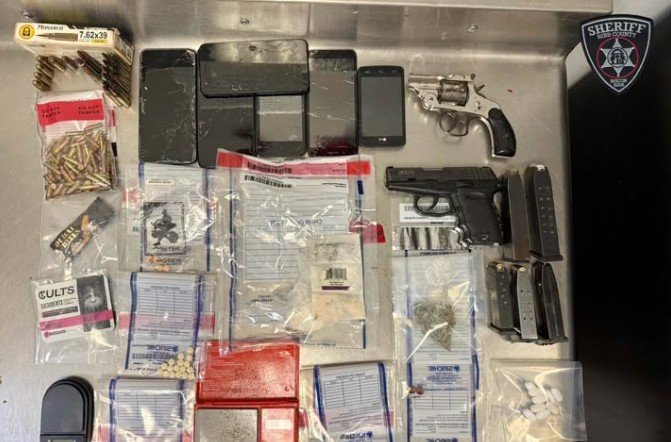 Bibb County Deputy Discovers Fentanyl, Stolen Gun After Suspected DUI Crash in Macon