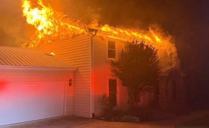Flowery Branch Home Destroyed in Late-Night Fire