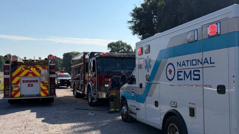 Construction Worker Trapped in Heavy Machinery on Athens Bypass, Surgical Team Called to Rescue Scene