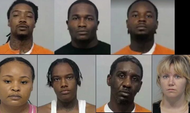 Seven Arrested in Macon Drug Investigation, GBI Seizes Fentanyl, Meth and 11 Guns