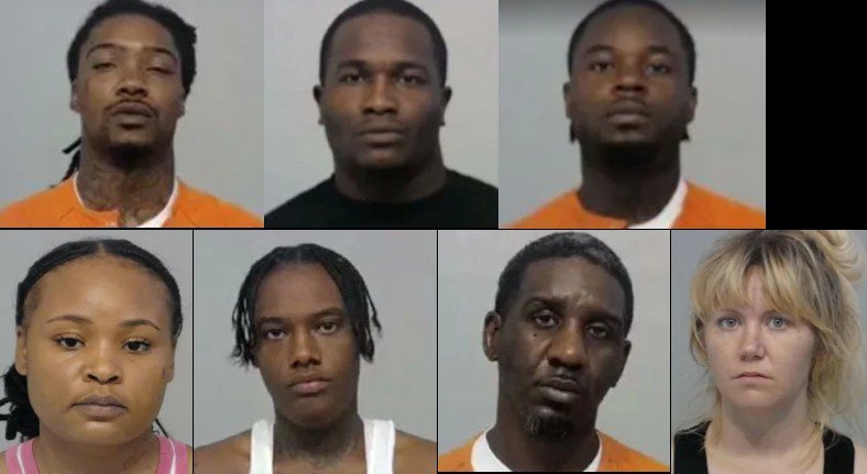 Seven Arrested in Macon Drug Investigation, GBI Seizes Fentanyl, Meth and 11 Guns Seven Arrested in Macon Drug Investigation, GBI Seizes Fentanyl, Meth and 11 Guns