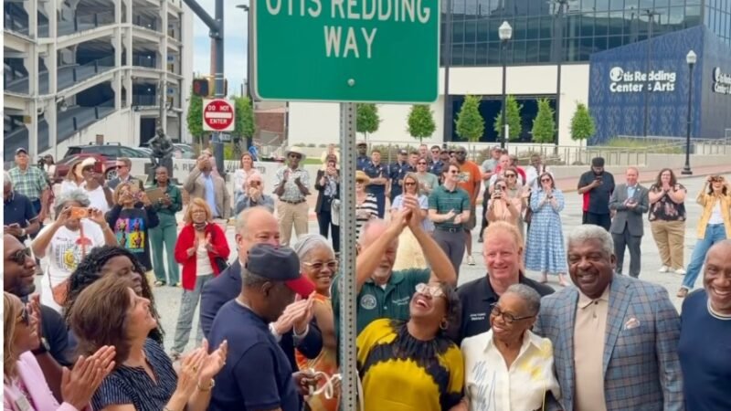 Otis Redding Way Dedicated in Downtown Macon on Soul Legend’s 85th Birthday