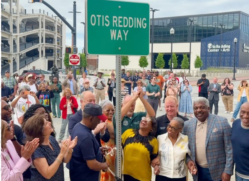 Otis Redding Way Dedicated in Downtown Macon on Soul Legend’s 85th Birthday