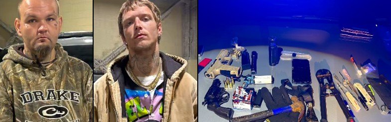 Two Men Arrested in Stolen Car Investigation in Macon; Deputies Recover Guns, Meth and Burglary Tools Two Men Arrested in Stolen Car Investigation in Macon; Deputies Recover Guns, Meth and Burglary Tools